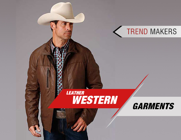 leather western garments